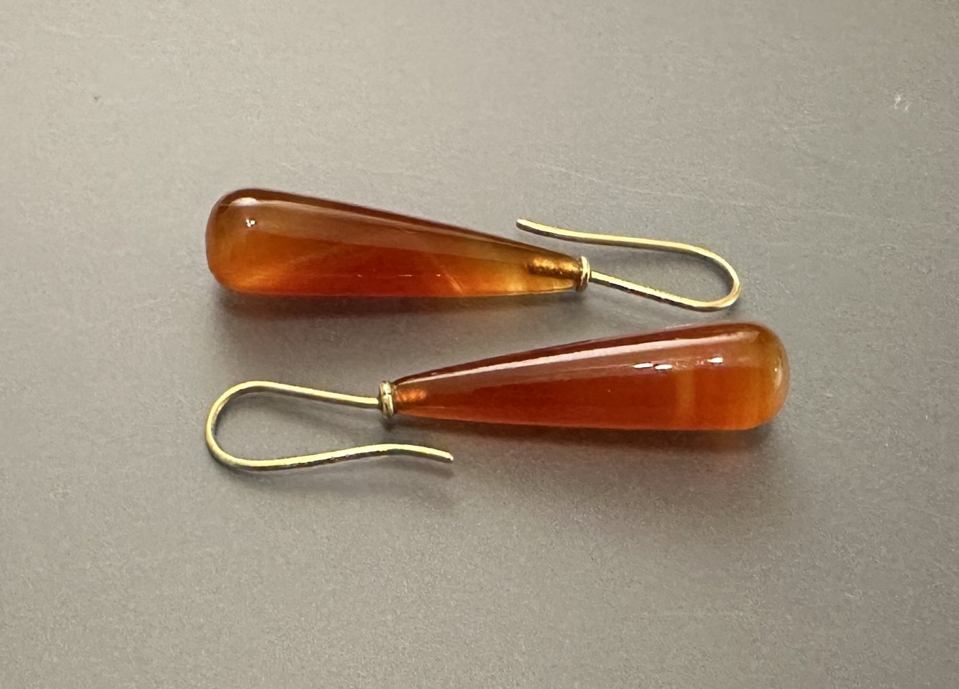 Karneolohrhänger